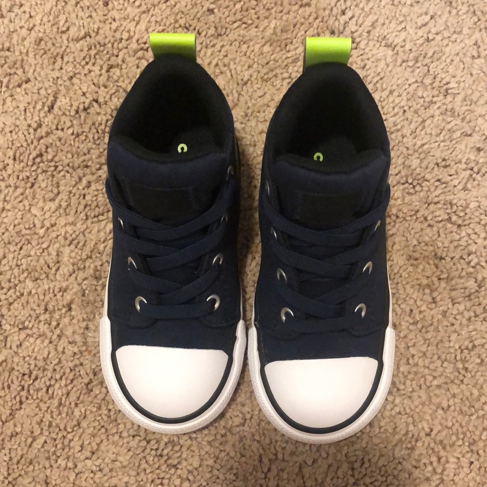 Toddler Converse high top shoes